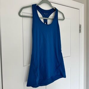 Athleta “Limitless Keyhole” blue tank
